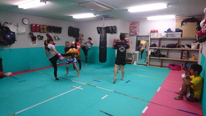 キックボクシングteamYAMATO大和高田本部一般練習