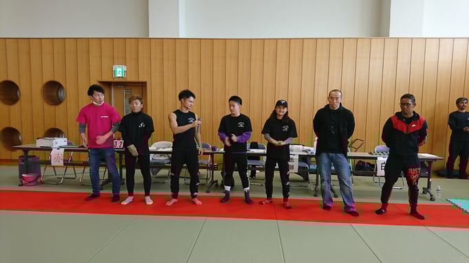 山本真一郎選手　清志選手　高橋選手　萌選手　