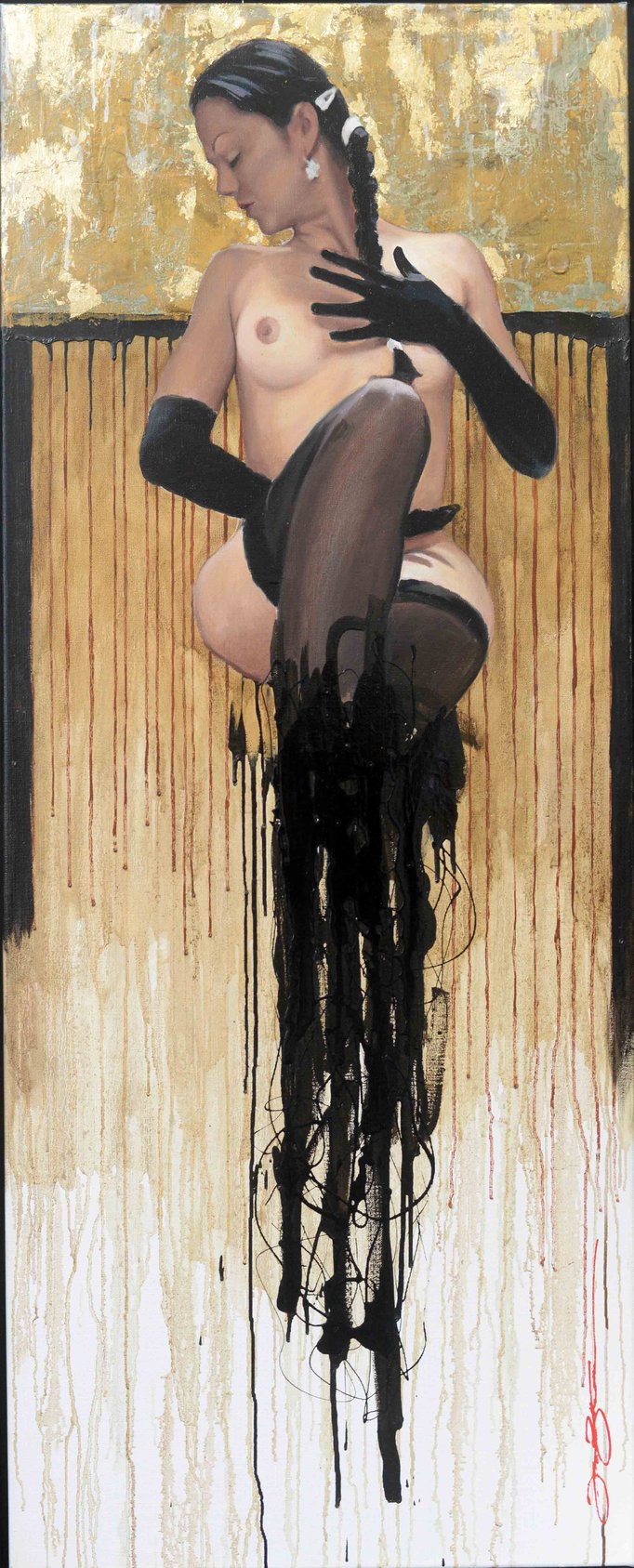 Timida, 150x60 cm. B