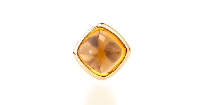 palmeirafarbener Citrin,12x12, sugarloaf, € 880,00