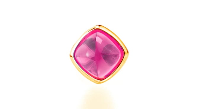  Turmalin rosa, 10x10, sugarloaf, € 2.020