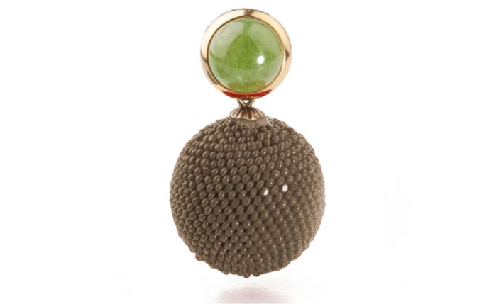 Oslo (12mm) mit Peridot € 1.500,00 mit Elisabeth  ( 24mm )  € 460,00