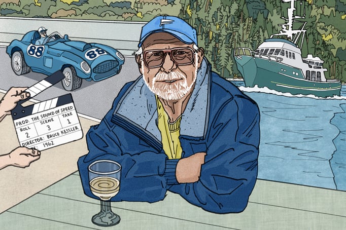 Portrait of Bruce Kessler for PassageMaker Magazine