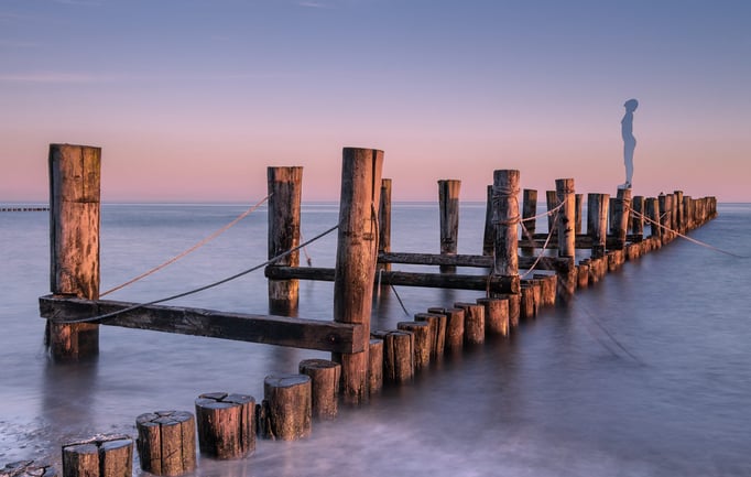 Alte Bootsrampe in Zingst