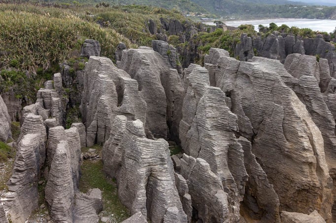 Punakaiki Pencake Rocks