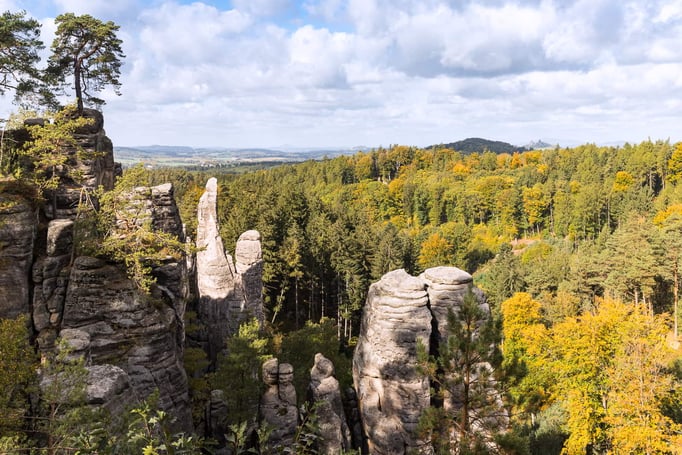 Prachovské skály -Prachauer Felsen