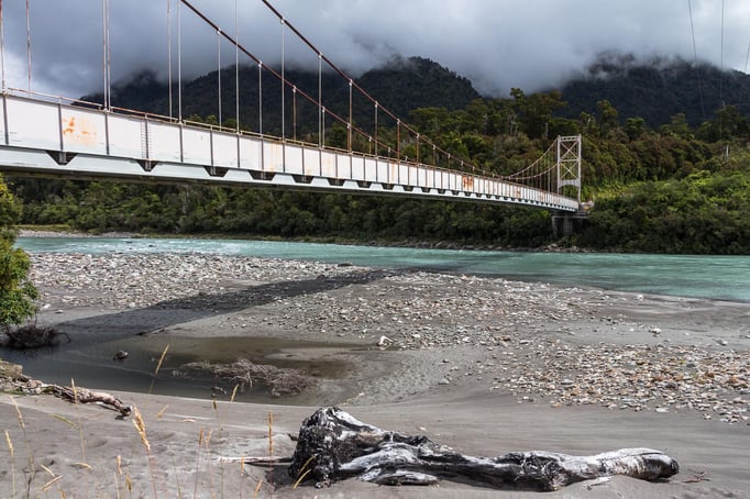 Brücke bei Haast