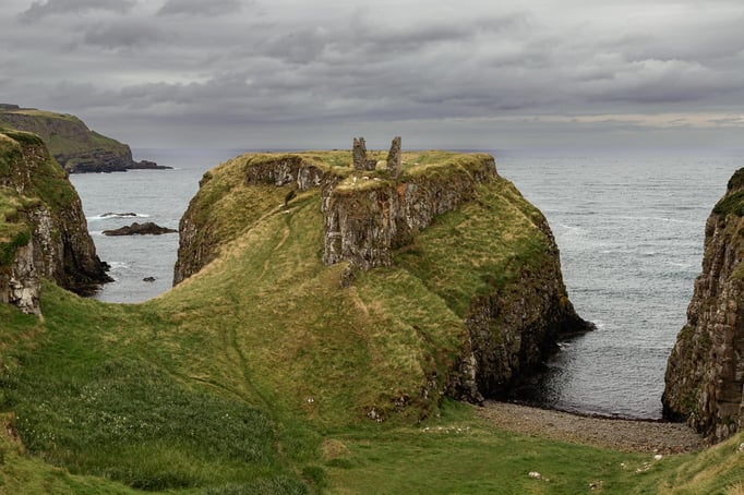 Dunseverick Castle.