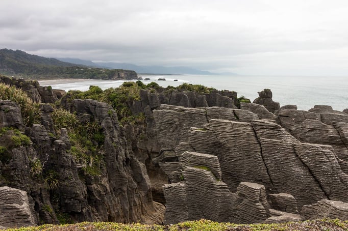 Punakaiki Pencake Rocks