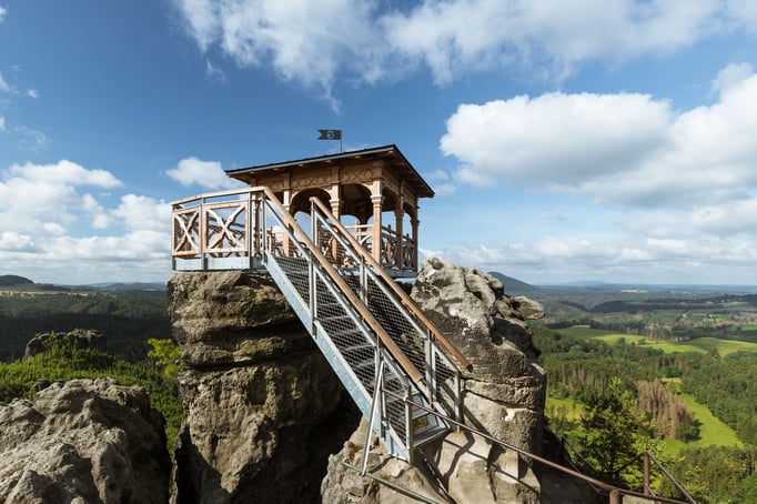 Marina Sklala -  Mariina skála an den Dittersbacher Wänden
