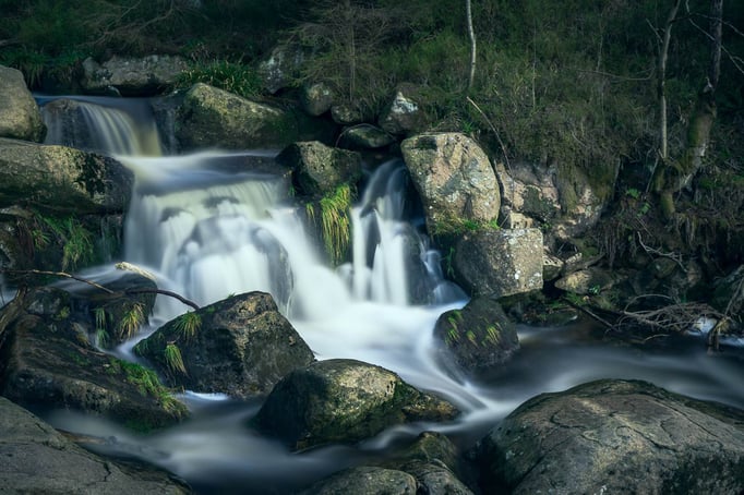 oberer Bodefall im Harz