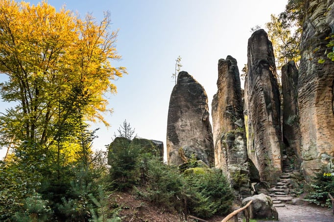 Prachovské skály-  Prachauer Felsen