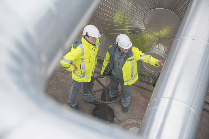 Industriefoto in EEW Anlage in Premnitz, Fotograf Jürgen Müller Bargteheide, Hamburg, Lübeck & Metropolregion