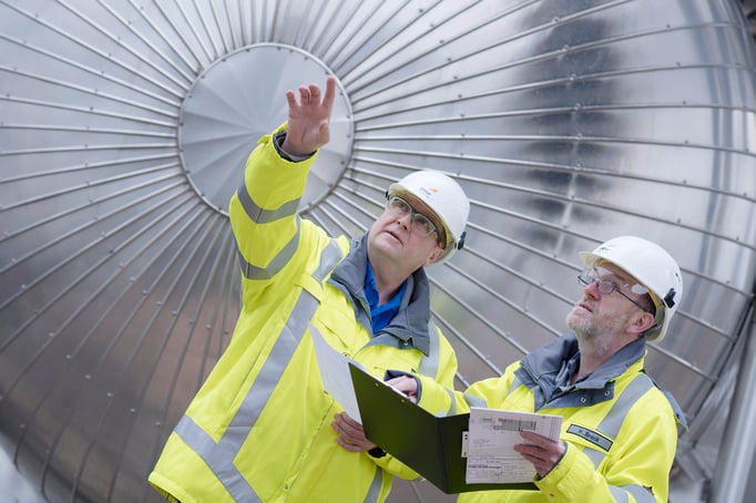 Industriefoto in EEW Anlage in Premnitz, Fotograf Jürgen Müller Bargteheide, Hamburg, Lübeck & Metropolregion
