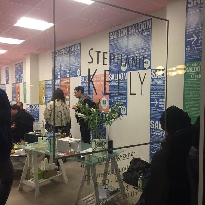 Kick-Off in der Galerie Stephanie Kelly