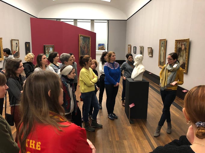 SALOON with Ines Doleschal at Alte Nationalgalerie, 2020