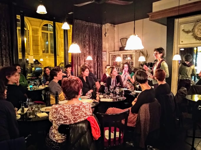 Diner SALOON Paris, 2018