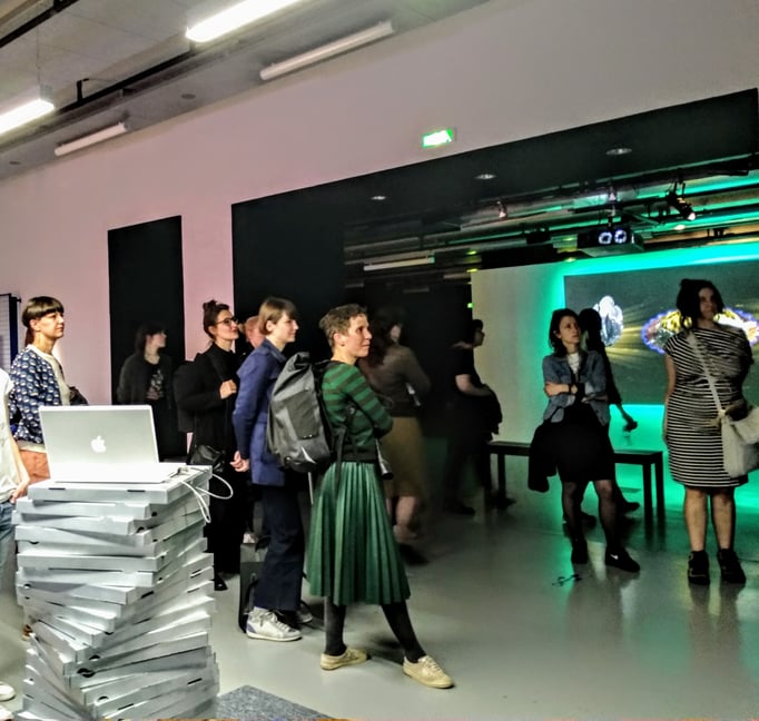 SALOON Paris at Gaité Lyrique with curator Marie Lechner, 2019