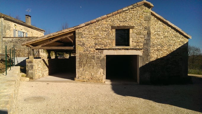Sud du Lot Quercy rénovation grange