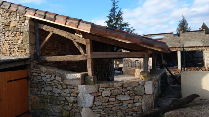 détail charpente lot Quercy construction 