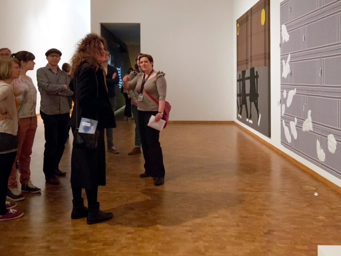 Führung durch die Ausstellung "CUT! CUT! CUT!"