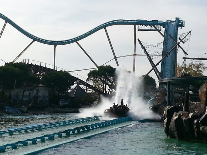 einige Gnomen getrauten sich auch ins Wasser......