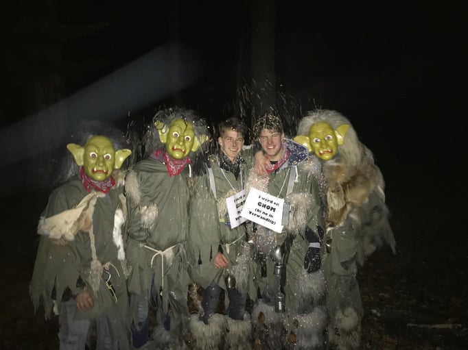 Geschafft. Herzlich willkommen Jungs.