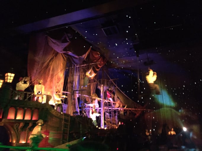 .... ich habe ja gesagt, in der Geisterbahn ist es dunkel .....