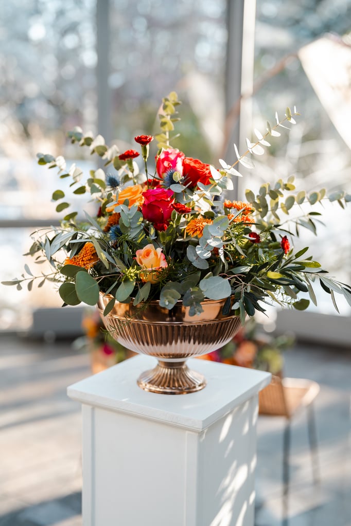 Hochzeits Blumendekor Hochzeits Deko - Gärtnerei Krämer - https://gärtnerei-krämer.de/