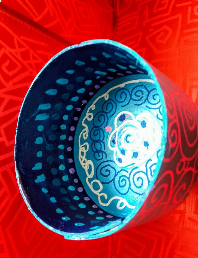 Sol y Luna XXIV 39x12x11 cm  Acrylique sur bois. 2017