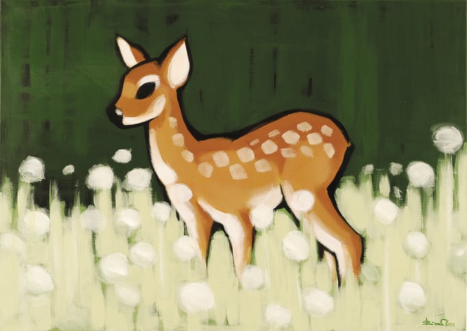 sucht mich das glück am falschen ort? | may 03 | 140 x 100 | •