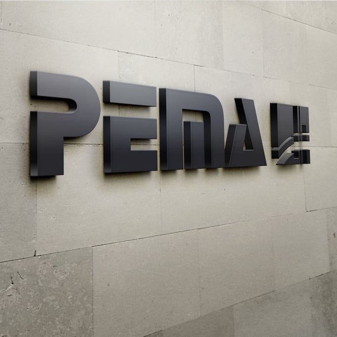 Logo Mockup für PEMA 