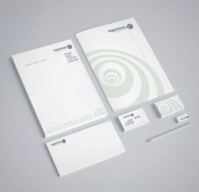 Ingenium Consulting - Geschäftsausstattung
