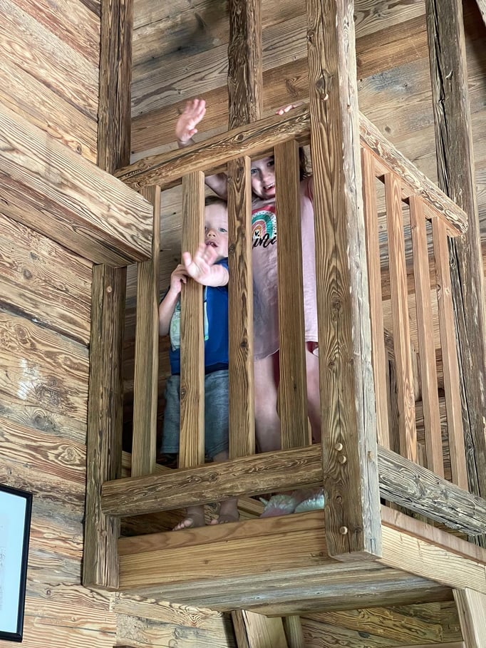 Auch die Kinder fühlen sich sichtlich wohl