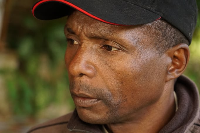 Fernand, Président de l'Association des Pépiniériste Zanatany