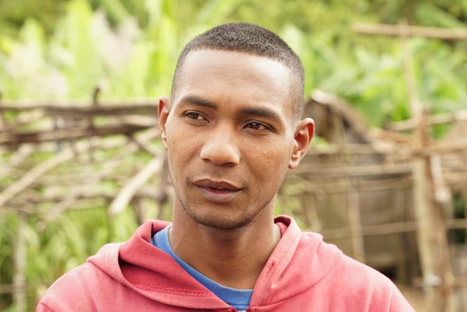 Théo, 33 ans, 3 enfants. Président de l'Association MERCIE Vohimana depuis 2016.