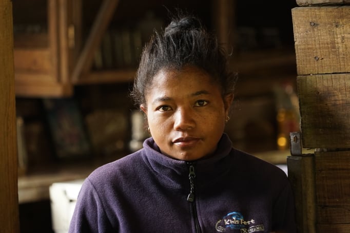 Jeanine, 28 ans. Chef cuisinière de l'Ecolodge.