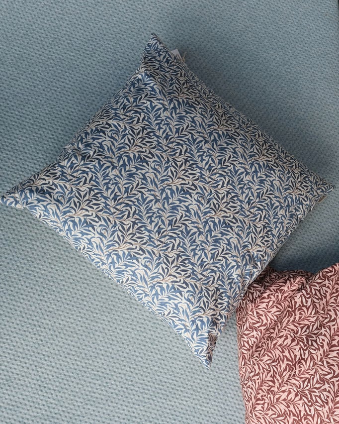 coussin imprimié fleurs