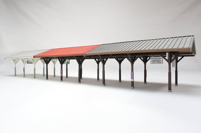 色を揃えれば混在できます。