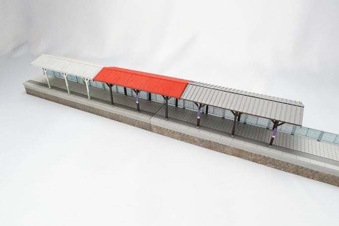 他の種類の屋根と混在出来ます。