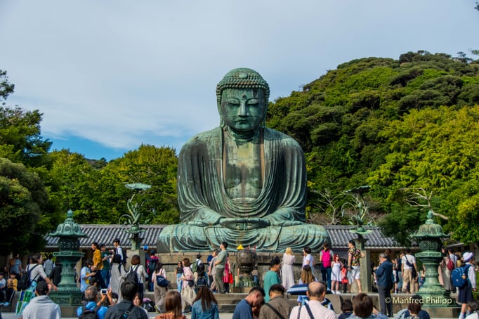 Der grosse Buddha von Kamakura