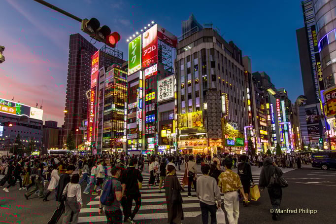 Abend in Shinjuku, Tokyo