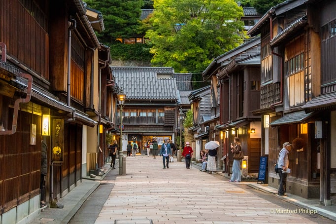 Altes Quartier in Kanazawa