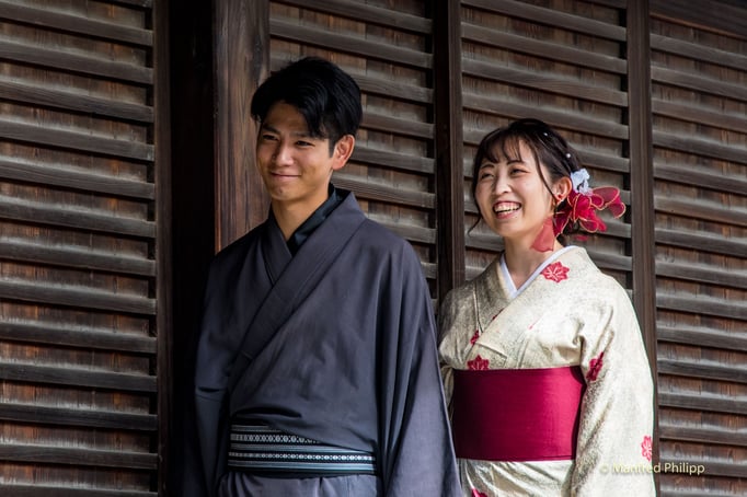 Begegnung in Arashiyama, Kyoto