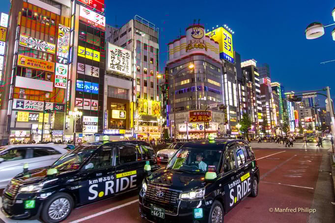 Abend in Shinjuku, Tokyo