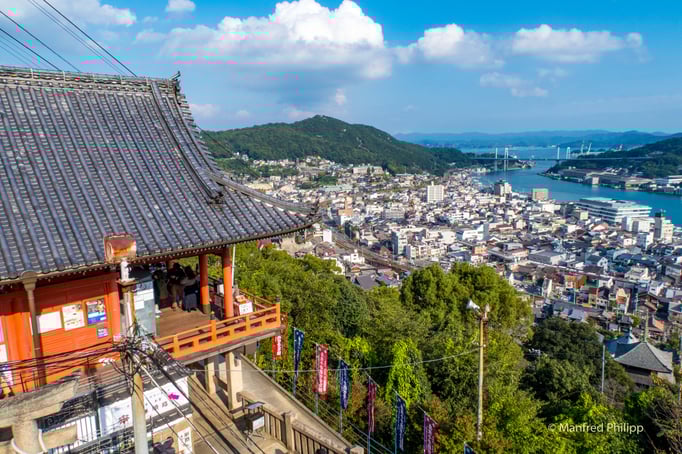 Blick über Onomichi