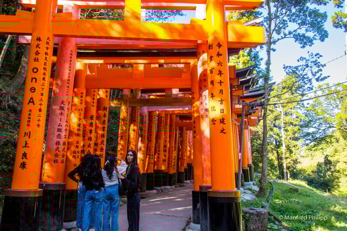 Fushimi Inari Schrein in Kyoto