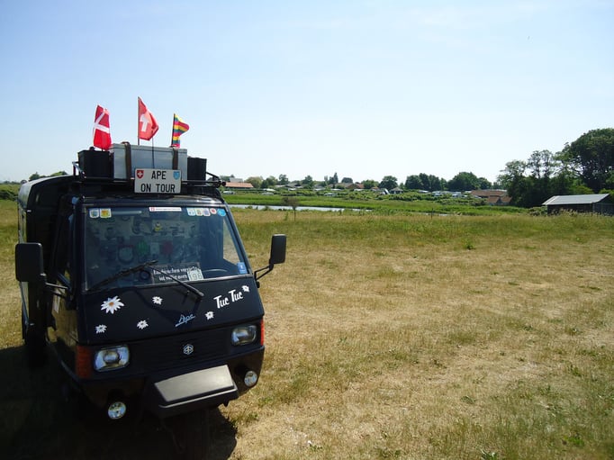 Ape on tour