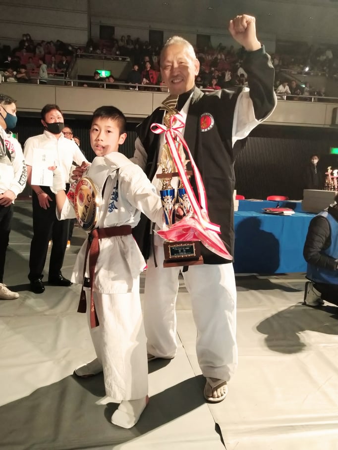 第６回 ＷＫＯ主催 ジャパンアスリートカップ決勝大会 優勝 泉佐野市 空手道場 真盟会館 泉佐野支部　