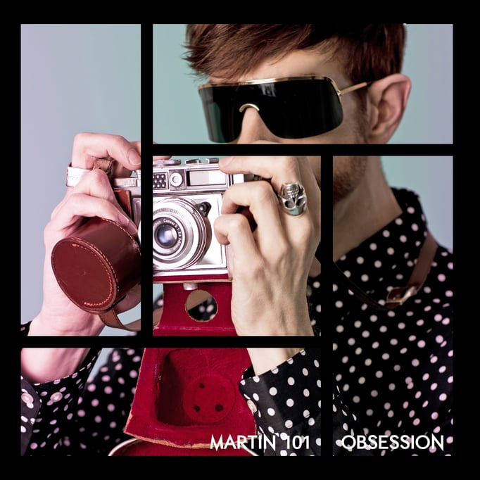 Martin Meister alias Martin 101 Obsession single. Photography by Michelle Pauty.